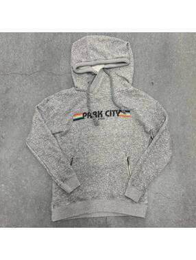 Techstyles Park City Utah Knitted Hoodie